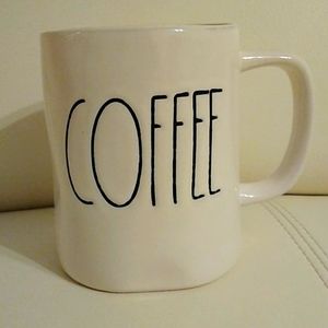 Rae Dunn COFFEE Mug with Black Interior